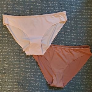 Vince Camuto Bikini Nude and Blush Panty Set